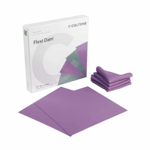 Goma dique Flexidam lila 6x6 30 Láminas - Coltene