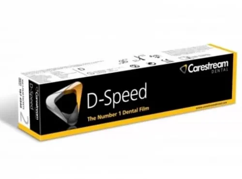 Película Radiográfica D-Speed Adulto 100 Unidades - Carestream