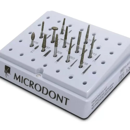 Fresario Set 12 Fresas Prótesis Fija - Microdont