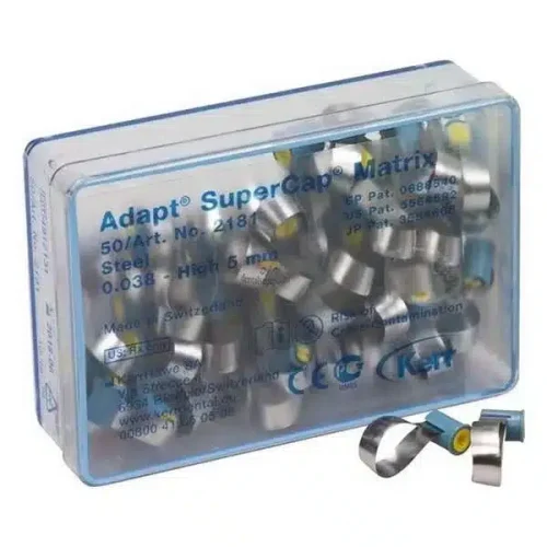 Matrices Adapt Supercap - Acero (Variedades) 50 unidades- Kerr