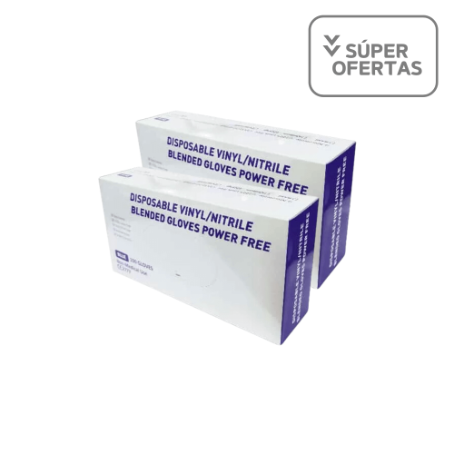 Guantes Nitrilo Vinilo (M-L) Blended Gloves