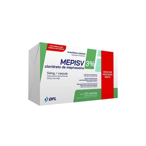 Anestesia Mepisv Mepivacaina 3% - DFL