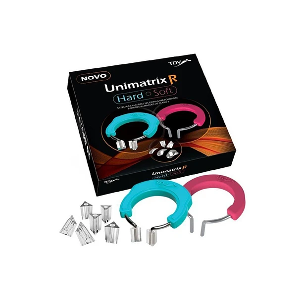 Unimatrix R x 100 Matrices + 2 Grapas (Hard-Soft) + 8 Prot. Triangulares - TDV